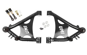 UMI Performance 2052 - 1982-1992 GM F-Body Front Lower A-arms, Delrin, Coilover Specific