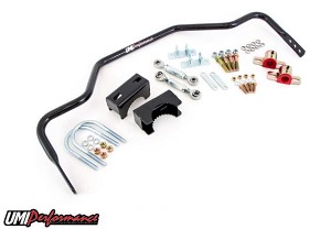 UMI Performance 3044-300 - 1978-1988 GM G-Body 1 Tubular Rear Sway Bar, Chassis Mounted, Pro-Tour, 3" Axle Tubes