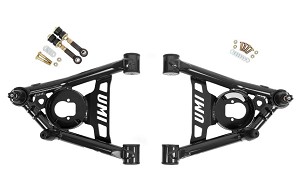UMI Performance 4031 - 1964-1972 GM A-Body Tubular Front Lower A-Arms, Polyurethane Bushings