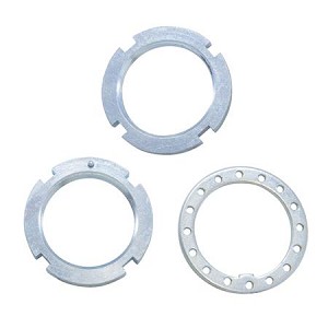 YSPSP-002 - Spindle nut kit for Dana 30, Dana 44 & GM 8.5". Not CJ or Scout.