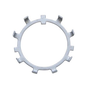 YSPSP-007 - Spindle nut retainer, 2.030" I.D., 8 bent over tabs. 