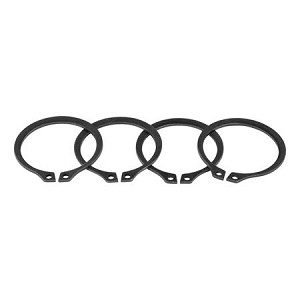 YP SJ-297X-501 - (4) Full Circle Snap Rings, fit 297X U-Joint with aftermarket axle.