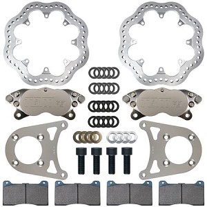 TBM Brakes Moser M9 Full Floater Rear Drag Brakes 001-0226