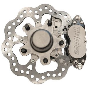 1979-87 Chevy Malibu Medium Duty Drag Racing Front Brake Kit (F3 Caliper) 001-0272-1