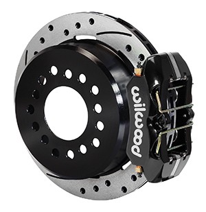 140-11387-D Wilwood Dynapro Low-Profile Rear Parking Brake Kit Rear End Axle: Big Ford Flange