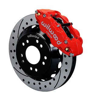 140-15303-DR Wilwood Forged Narrow Superlite 6R Big Brake Kit 1963-1987 Chevy C10 For Wilwood ProSpindle 