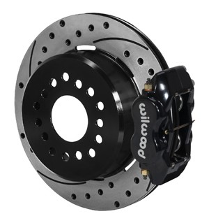 140-7141-D Wilwood Forged Dynalite Rear Parking Brake Kit Stock C-Clip GM 10/12 Bolt