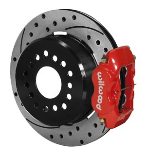140-7141-DR Wilwood Forged Dynalite Rear Parking Brake Kit Stock C-Clip GM 10/12 Bolt 